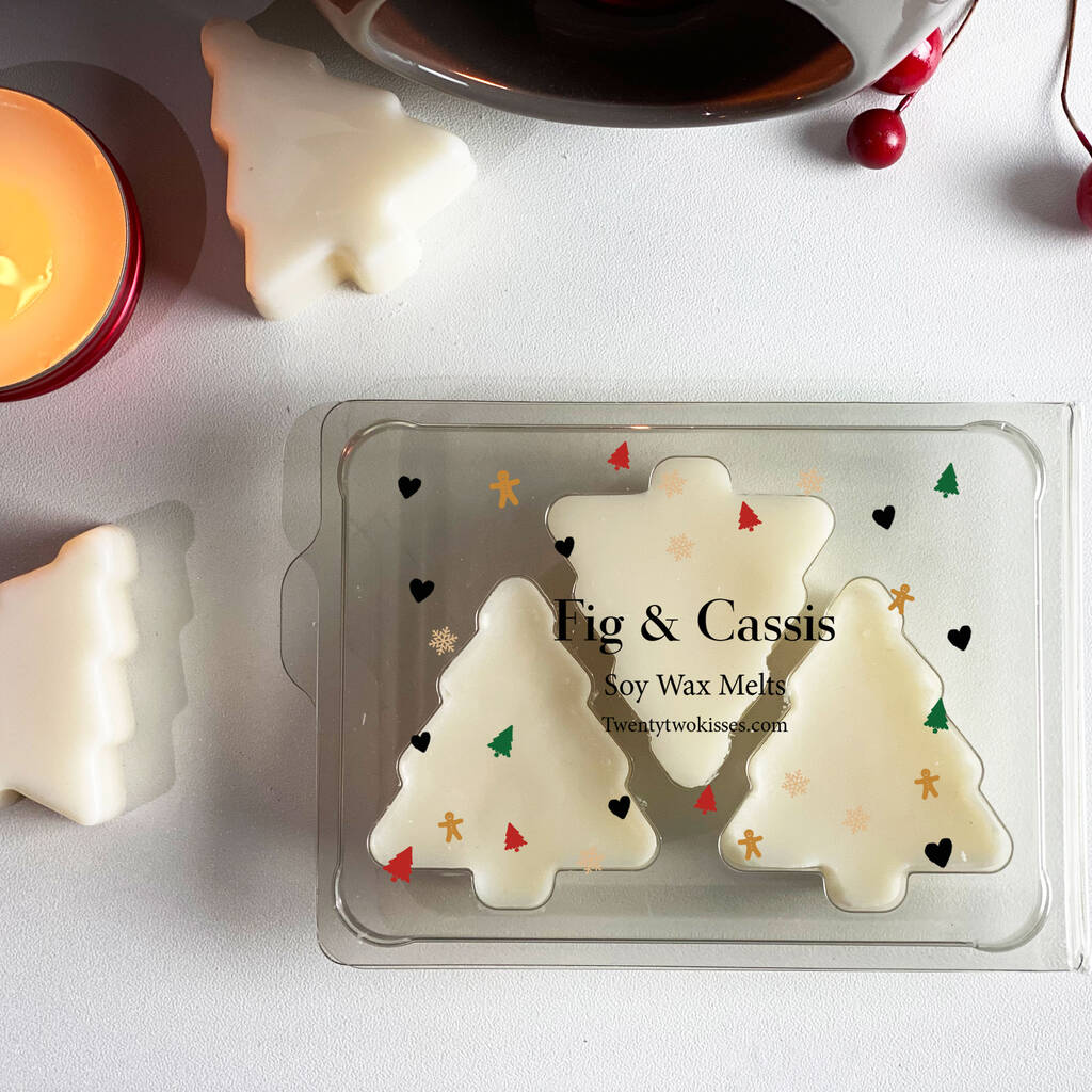 Christmas Wax Melts Fig And Cassis