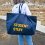 Custom Text Oversized Tote Bag, thumbnail 4 of 9