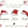 Christmas Gift For Families, Merry Christmas To Special Family Scented Candle, thumbnail 6 of 7