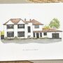 A3 Personalised House Portrait, thumbnail 3 of 11