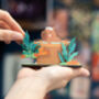 Personalised Capybara Spa Birthday Pop Out Card, thumbnail 3 of 5