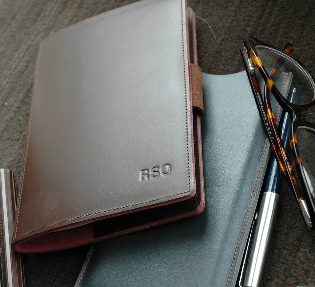Leather Notebook Folio, 1 of 10