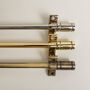 Nickel Stair Rods With Piston Finials, thumbnail 4 of 6