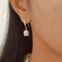Lily Of The Valley Sterling Silver Dangle Earrings, thumbnail 4 of 11