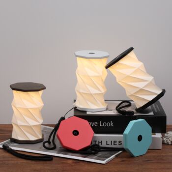 Mini Hexagon Twist Lamp, 2 of 10