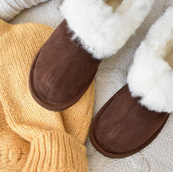 Ivy Sheepskin Boots Slippers, 3 of 8