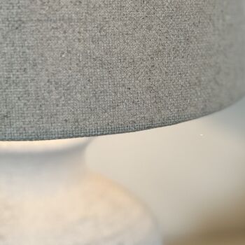 Abell Cement Effect Table Lamp, 3 of 5