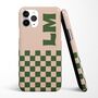Initial Check Phone Personalised Case Name Durable iPhone Samsung Mobile Cover, thumbnail 1 of 12