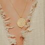 Spirit Of Water Necklace Gold, thumbnail 1 of 10