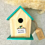 Bird House And Nesting Box Gift For Gardeners, thumbnail 3 of 9