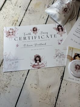 Personalised Tooth Fairy Gift Set, 11 of 12