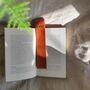 Personalised Tan Leather Bookmark, thumbnail 2 of 6