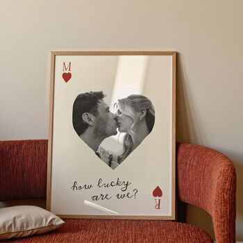 Personalised “How Lucky Are We?” Photo Print, 2 of 12