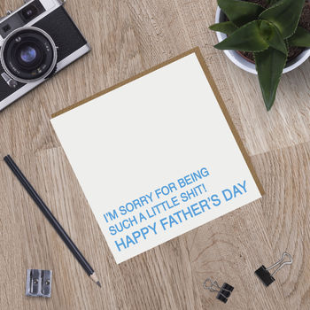 Funny Rude Fathers Day Card, 2 of 2