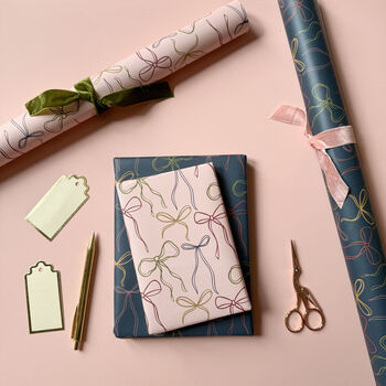 Luxury Bow Pattern Wrapping Paper, 2 of 11