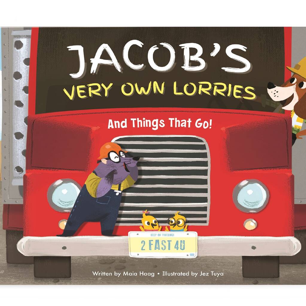 Personalised Children's Book, My Very Own Lorries', 1 of 10