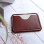 Italian Leather Card Holder, thumbnail 2 of 7