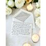 Handwritten Correspondence Cards With Lined Envelopes, thumbnail 8 of 9