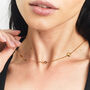Personalised Gold Clover Necklace – Delicate Charm With Meaningful Elegance, thumbnail 4 of 8