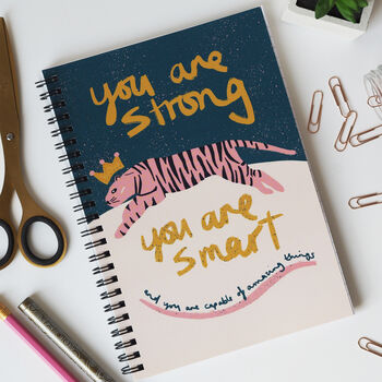 You Are Strong Tiger Spiral Notebook, 3 of 6