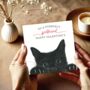 To A Purrfect Girlfriend Cute Cat Card, thumbnail 2 of 2