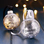 Personalised First Christmas Bauble, thumbnail 2 of 4