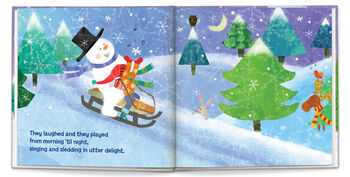 Personalised Children's Book, My Magical Snowman, 10 of 10