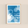 Sea View Set Of Three Coastal Art Prints, thumbnail 6 of 7