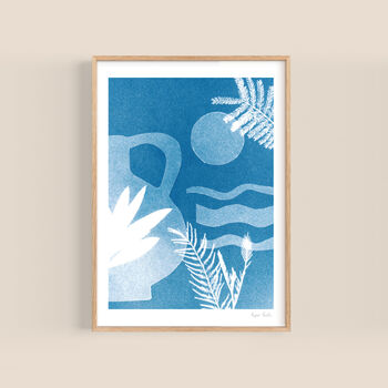 Sea View Set Of Three Coastal Art Prints, 6 of 7