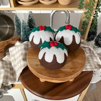 Felt Christmas Pudding, 3 of 4