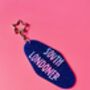 The 'South Londoner' Sparkly Motel Keyring / Londoner Gift / Urban Lifestyle Accessories / Cute Statement Keyring, thumbnail 7 of 7