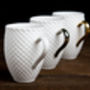 Black Coffee Cup With Gold Or Platinum Handle, thumbnail 11 of 12