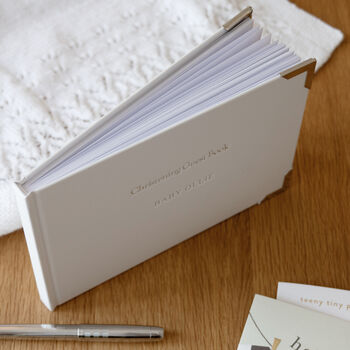 Personalised Christening Guest Book, 4 of 7