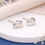 Sterling Silver Lucky Elephant Stud Earrings – 8mm, thumbnail 1 of 6