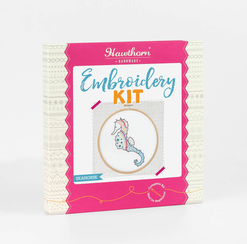 42+ Seahorse Embroidery Kit