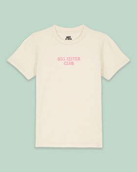 Big Sister Club | Kids T Shirt, 3 of 6