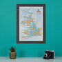 Personalised Scratch Off UK Fishing Print, thumbnail 5 of 9