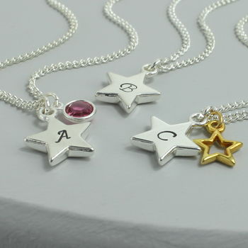 Personalised Star Charm Necklace, 7 of 12