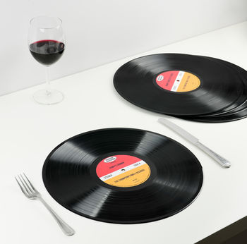 Personalised Vinyl Record Placemats, 7 of 12