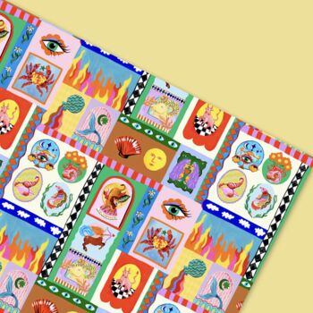 Zodiac Gift Wrap Sheets, 2 of 2