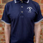 Personalised Dad/Grandad/Name/Initials Golf Hobby Polo Shirt, thumbnail 2 of 4