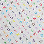 Personalised Word Search Art Print With 100 Words, thumbnail 5 of 12