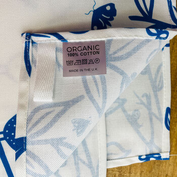 Nature Inspired Organic Cotton Tea Towel, 4 of 4