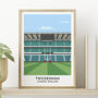 Any Rugby Six Nations Stadium Illustration Art Print Gift, thumbnail 1 of 6