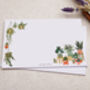 C6 Decorated Envelopes With House Plants Design, thumbnail 1 of 2