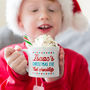 Personalised Kids Christmas Eve Mug, thumbnail 1 of 5