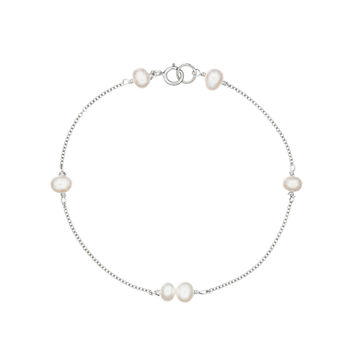 Delicate Pearl Bracelet Including Six Pearls, 5 of 8