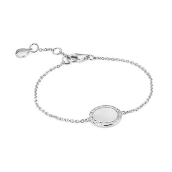 Personalised Sterling Silver Diamond Bracelet, 3 of 8