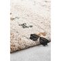 Ethnic Shaggy Cream Rug, thumbnail 6 of 11