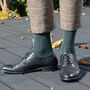 Three Pack Essential Men's Socks Verdant, thumbnail 7 of 7